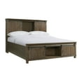 thumbnail image 2 of Society Den Jack Platform Storage Bed in Walnut, Assorted Sizes, 2 of 12