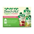 thumbnail image 1 of Beech-Nut Veggies and Fruities Stage 2 Baby Food Pouch, Variety Pack, 3.5 oz., 18 ct., 1 of 9