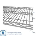 thumbnail image 6 of Member's Mark 6-Tier NSF Heavy Duty Wire Shelving, 47.75" W x 18" D x 75.5" H, 6 of 16