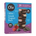 thumbnail image 1 of Clio Greek Yogurt Mini Bars, Variety Pack, 24 ct., 1 of 5