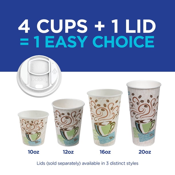 Dixie to go Insulated Paper Cups, Choose Size - Samsclub.com