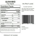 thumbnail image 2 of Aloha Maid Fuji Apple, 11.5 fl. oz., 24 pk., 2 of 2