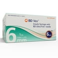 thumbnail image 1 of BD Veo Insulin Syringes With BD Ultra-Fine 6mm Needle (100 ct.), 1 of 2