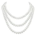 thumbnail image 1 of Cultured Freshwater 9-10 mm Pearl Endless Necklace, 1 of 5