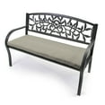 thumbnail image 4 of Sunbrella 48" x 18" Navy Outdoor Bench Cushion, 4 of 8
