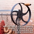 thumbnail image 9 of Backyard Discovery Premium Santa Maria BBQ Grill with Wood Fire and Charcoal Grill, 9 of 13