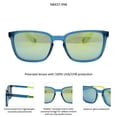 thumbnail image 4 of New Balance Sunwear NB437-998 Full-Rim Rectangle Sunglasses, 4 of 5