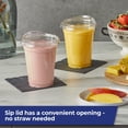 thumbnail image 5 of Hefty Chill-To-Go Clear Plastic Cups with Sip Lids, 18 oz., 60 ct., 5 of 8