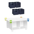thumbnail image 2 of RiverRidge Kids Activity Table with Cubbies, Removable Cups and 4 Bins, 2 of 7