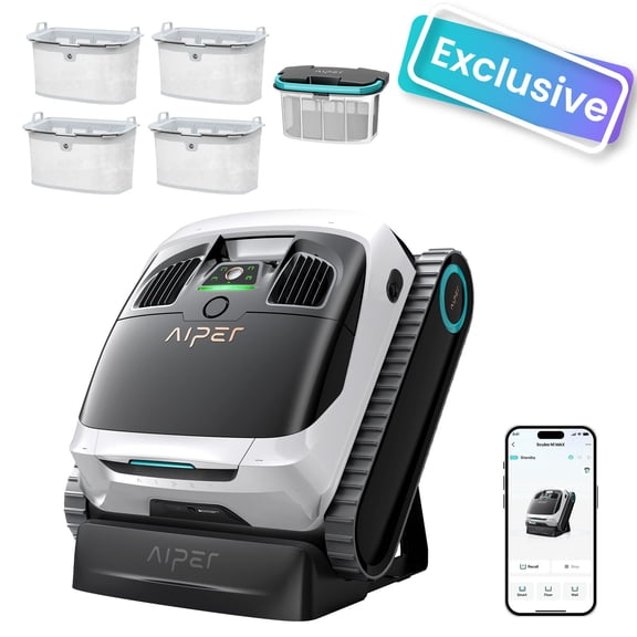 Aiper Scuba N1 Max Cordless Robotic Pool Cleaner for In-Ground Pools