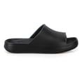 thumbnail image 2 of Totes Women's Ribbed Platform Slide Sandal, 2 of 6