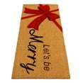 thumbnail image 3 of Member's Mark 23" x 57" Holiday Double Door Coir Mat, Let's Be Merry, 3 of 8