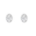 thumbnail image 2 of Lab Created Diamond Earrings in 14K Gold, 2 of 7