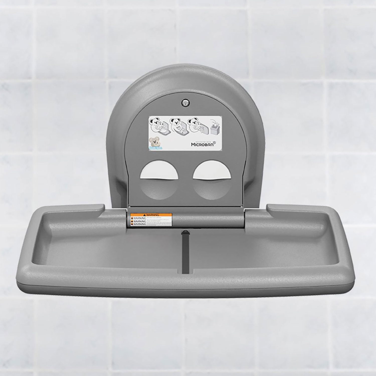 Koala Kare Horizontal Wall-Mounted Baby Changing Station, Choose