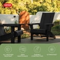 thumbnail image 6 of Keter Seabrook Modern Adirondack Chair with Integrated Cupholder, 6 of 14