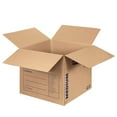 thumbnail image 2 of Bankers Box SmoothMove Basic Medium Moving Boxes, Kraft/Black 18 x 18 x 16, 20ct., 2 of 6