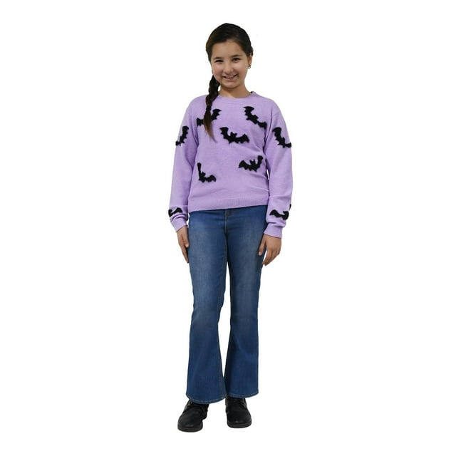 Zunie Girls Halloween Sweater