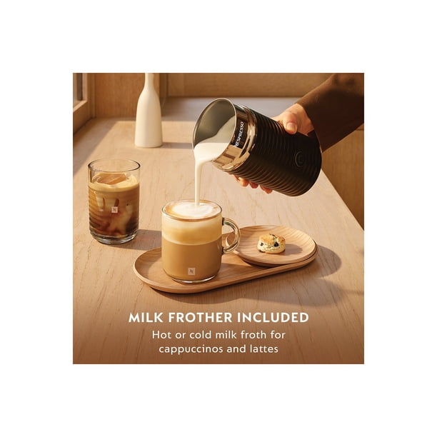 Nespresso Vertuo Pop+ Deluxe Coffee Maker with Milk Frother
