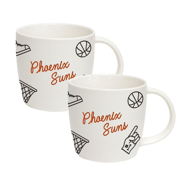 Logo Brands Phoenix Suns 18oz Playmaker Mug Bundle