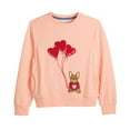thumbnail image 6 of Scotch & Soda Girls Valentine's Day Crewneck Sweatshirt, 6 of 9