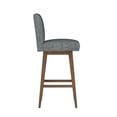 thumbnail image 8 of HH2 Home Parson Wood Adjustable Height Swivel Bar Stool, 8 of 19