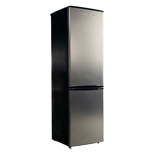 Hamilton Beach 9.0 Cu. Ft. Bottom Mount Refrigerator, Platinum