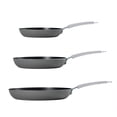 thumbnail image 3 of Tramontina 3-Piece Frying Pan Set with Nonstick Interior, Assorted Colors, 3 of 12