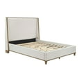 thumbnail image 7 of Westport  Beige Fabric Upholstery  and Wood Queen Size Bed Frame, 7 of 11