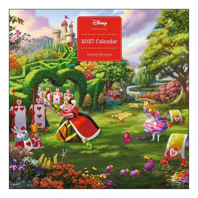 Disney Dreams Collection by Thomas Kinkade Studios 2027 Wall Calendar