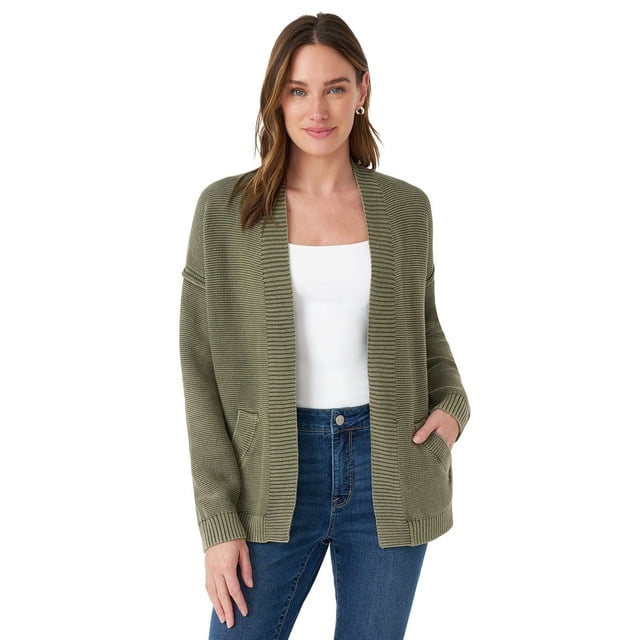 Seven7 Women's Open Knit Cardigan