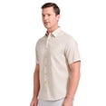 thumbnail image 2 of Nick Graham Men's Performance Short Sleeve Woven Sport Shirt, 2 of 9