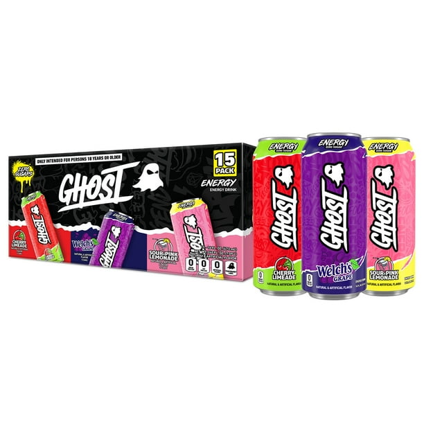 Ghost Energy Variety Pack, 16 fl. oz., 15 pk. - Samsclub.com