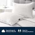 thumbnail image 5 of Serta 2-Pack Comfort 101 Bed Pillows, Assorted Sizes, 5 of 6