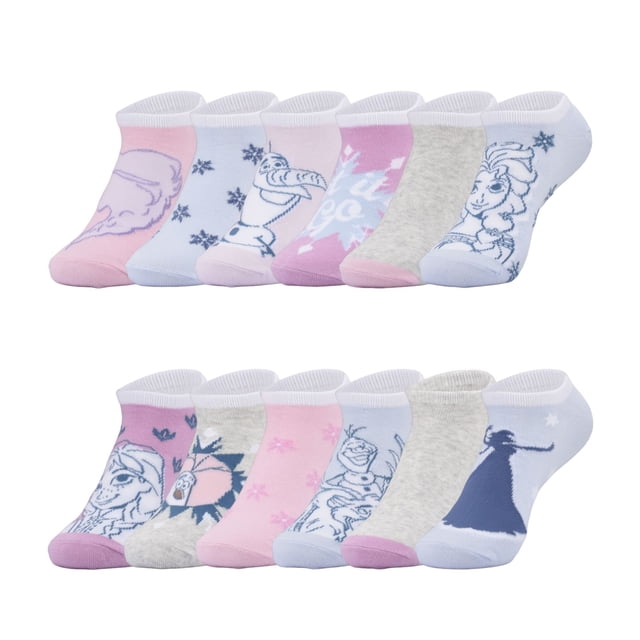Character Girls No Show Sock