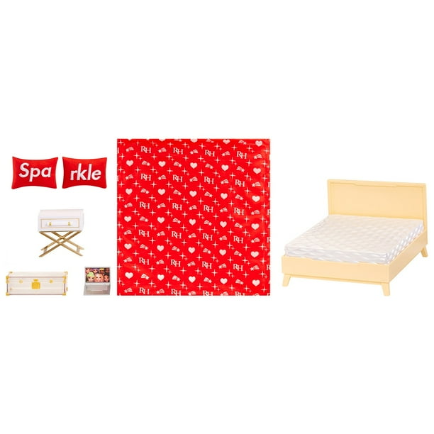 Rainbow High Ruby Dorm Room Playset Bundle