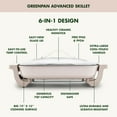 thumbnail image 4 of GreenPan Advanced 7-Quart Electric Ceramic Nonstick Skillet, 4 of 11