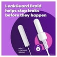 thumbnail image 4 of Tampax Radiant Tampons Trio Pack, Unscented, 77 ct., 4 of 9