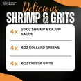 thumbnail image 4 of Shrimp and Cheese Grits Meal Kit, Frozen, 5.5 lbs., 4 of 12