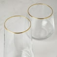 thumbnail image 4 of Member's Mark 12-Piece Modern Gold Rim Crystal Drinkware Set, 4 of 7