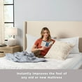 thumbnail image 8 of Member’s Mark 4" Pillow Top Gel Memory Foam Mattress Topper, 8 of 9