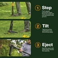 thumbnail image 2 of Fiskars Triple-Claw 32.9" Stand-Up Weeder with Serrated Claws, 2 of 7