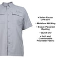 thumbnail image 2 of Habit Men's Short Sleeve 50+ UPF Fishing Shirt, 2 of 8
