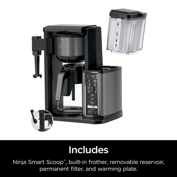 Ninja Specialty Coffee Maker With Fold-Away Frother And Glass