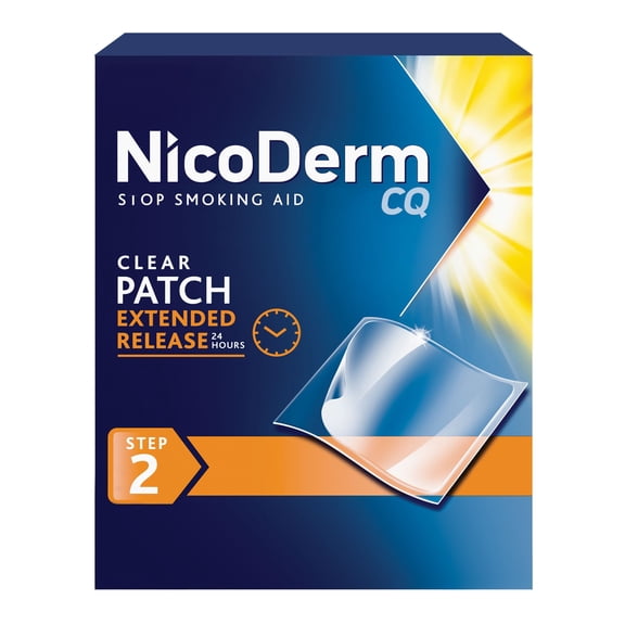 NicoDerm CQ Nicotine Patches, Step 2, 21 ct.