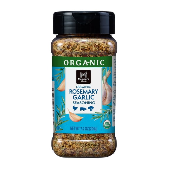 Member's Mark Organic Rosemary Garlic Seasoning, 7.2 oz.