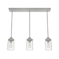 thumbnail image 2 of Hunter Devon Park with Clear Glass Ceiling Light Fixture, 2 of 9