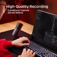 thumbnail image 9 of HyperX SoloCast 2 – Gaming USB Condenser Mic, PC, USB-C, USB-A – Black, 9 of 9