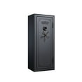 thumbnail image 1 of Heritage 24-Gun Fire and Waterproof Safe with E-Lock, Silver Santex, 1 of 3