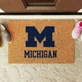 thumbnail image 2 of Logo Brands Michigan Wolverines Doormat, 2 of 5
