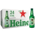 thumbnail image 1 of Heineken Light Lager Beer, 12 fl. oz. bottle, 24 pk., 1 of 6
